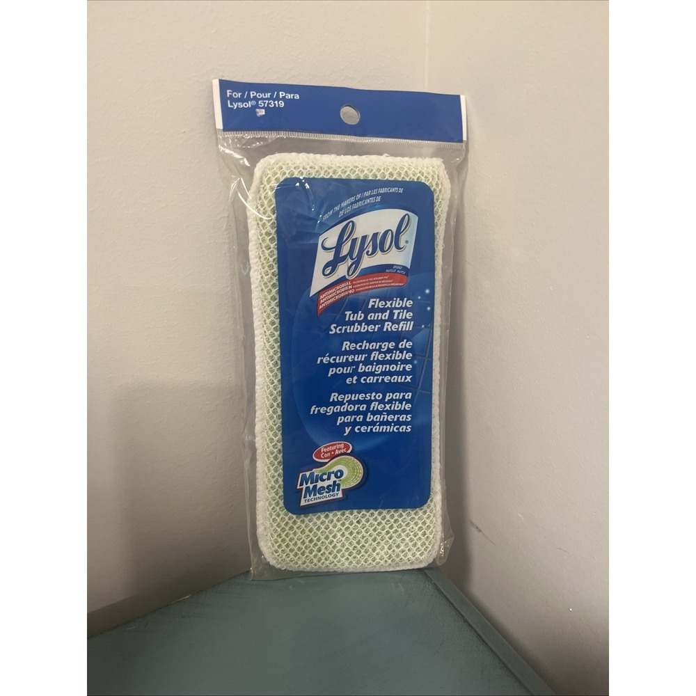Lysol Flexible Tub & Tile Scrubber Refill For 57319 NEW  Discontinued